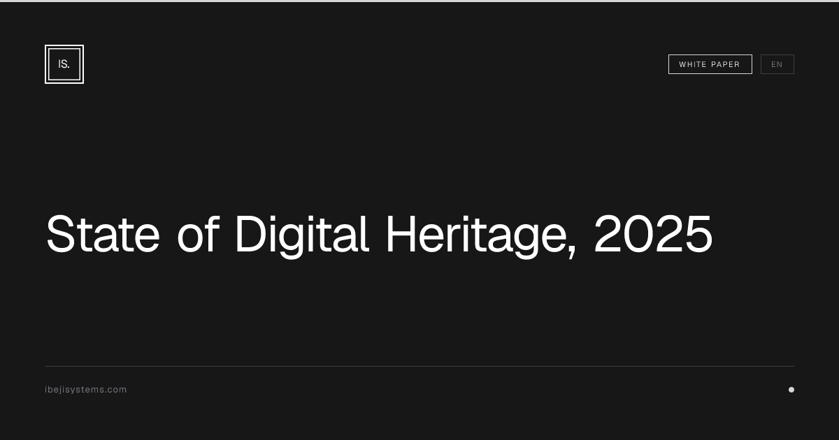 The State of African Digital Heritage 2025